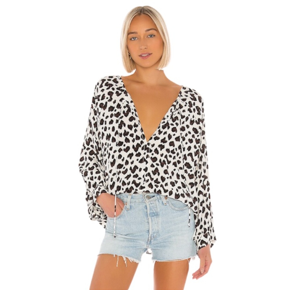 Cleobella Jordon Blouse in Ivory New Size XS